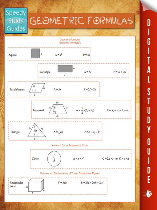 Cover image for Geometric Formulas